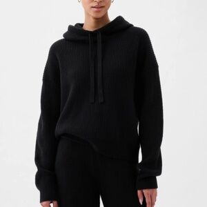 Gap CashSoft Shaker-Stitch Sweater Hoodie
